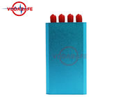 A-spy mobile jammer joint | Europe Style Pocket Mobile Phone Jammer Coverage Radius 1 - 10m Blue Casing